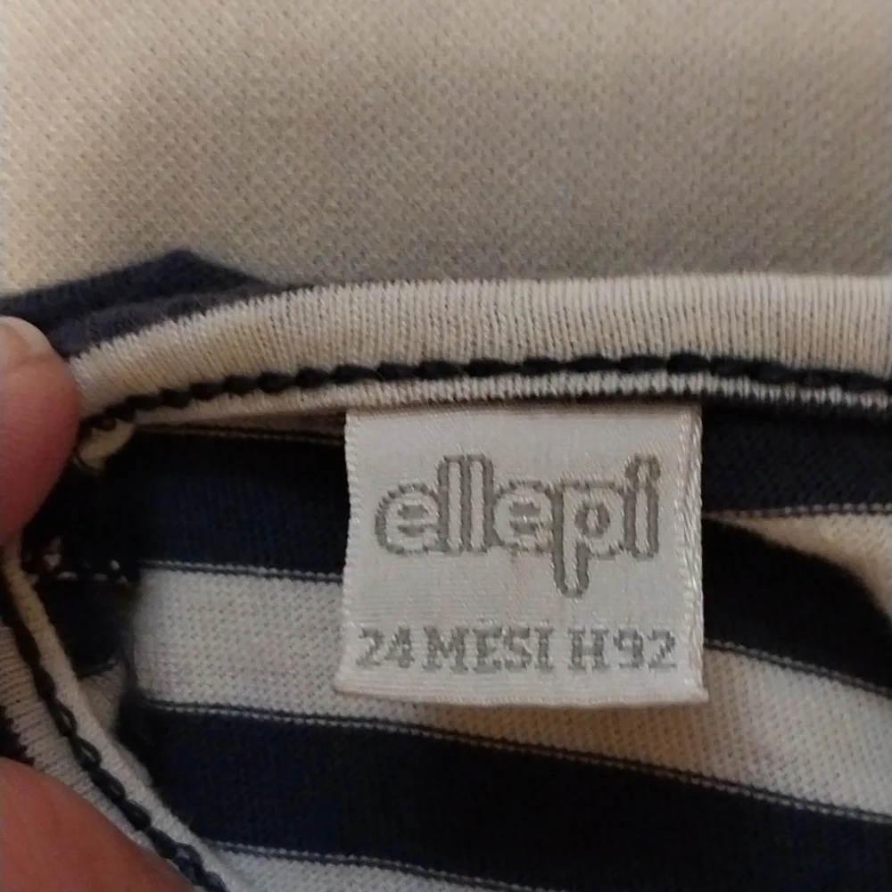 ELLEPI navy/ white chic dress 24 month